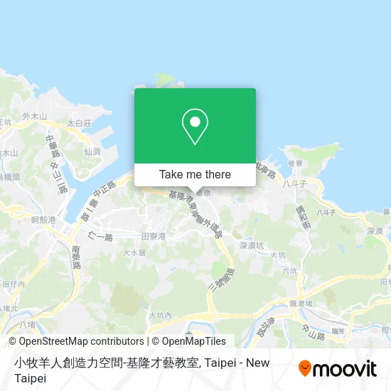 小牧羊人創造力空間-基隆才藝教室地圖