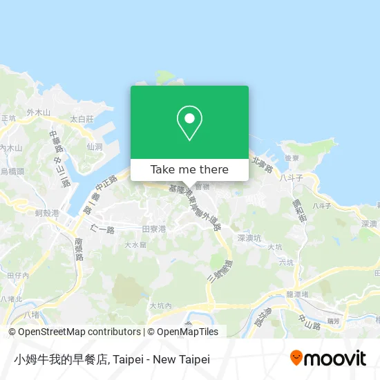 小姆牛我的早餐店地圖