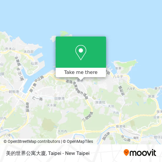 美的世界公寓大廈 map