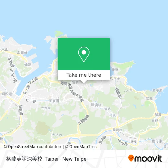 格蘭英語深美校 map