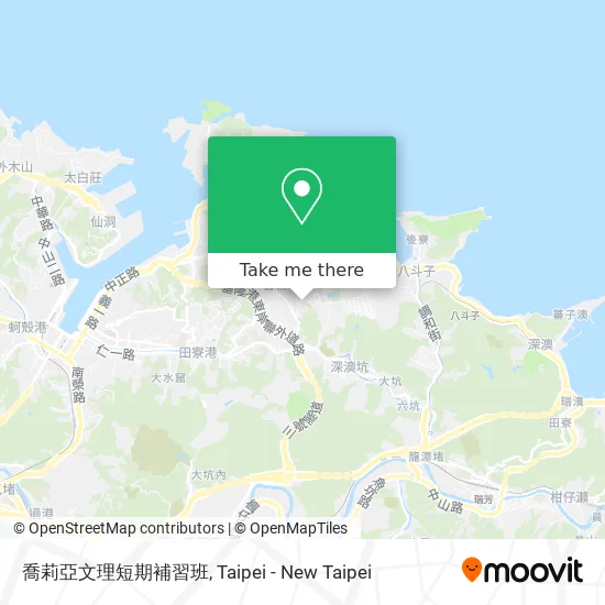 喬莉亞文理短期補習班地圖