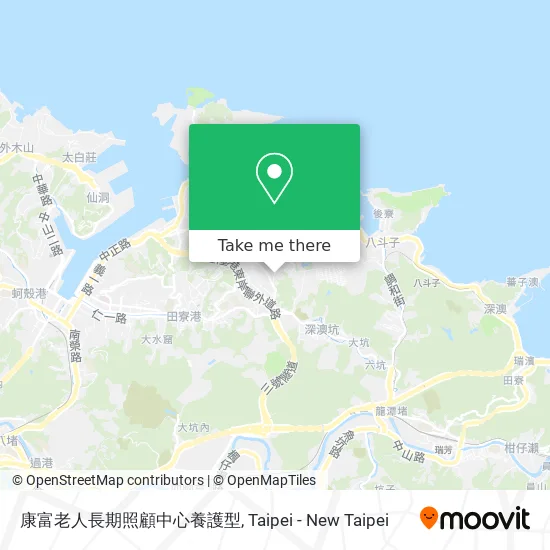 康富老人長期照顧中心養護型 map