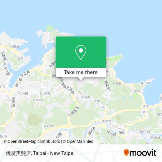 銳度美髮店 map