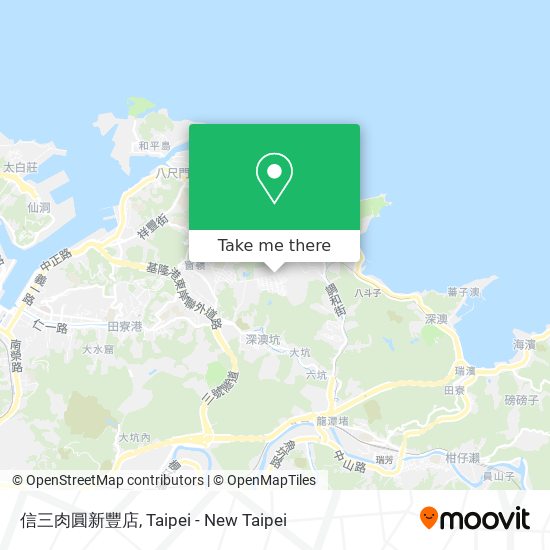 信三肉圓新豐店 map