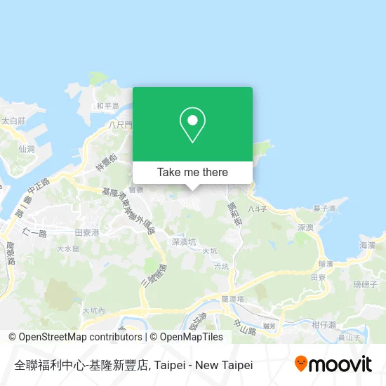 全聯福利中心-基隆新豐店地圖