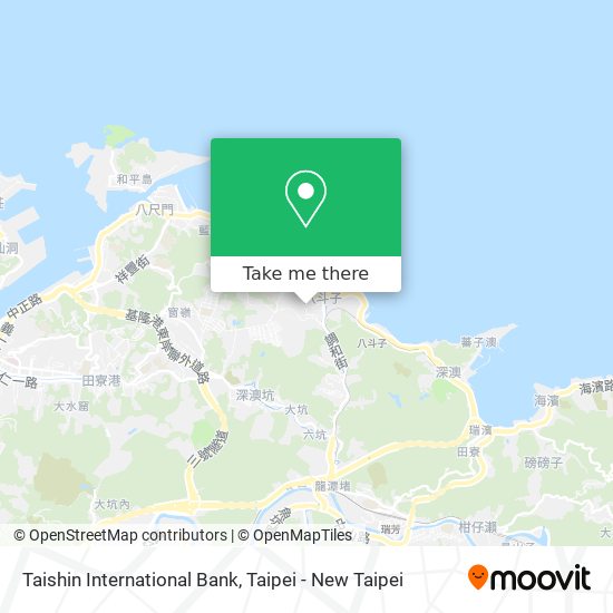 Taishin International Bank map