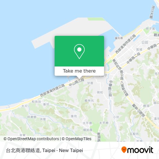 台北商港聯絡道 map