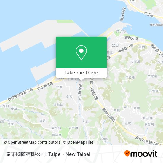 泰樂國際有限公司地圖