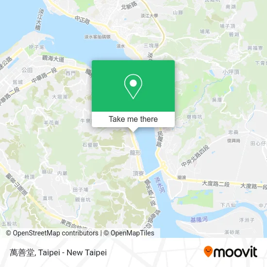 萬善堂 map