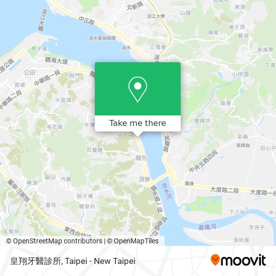 皇翔牙醫診所 map