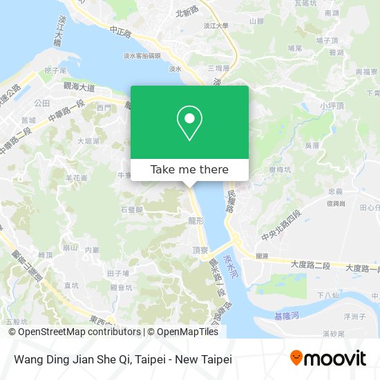 Wang Ding Jian She Qi map