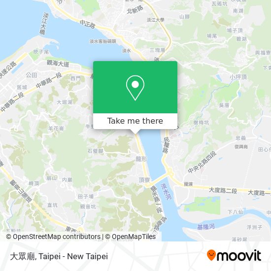 大眾廟 map