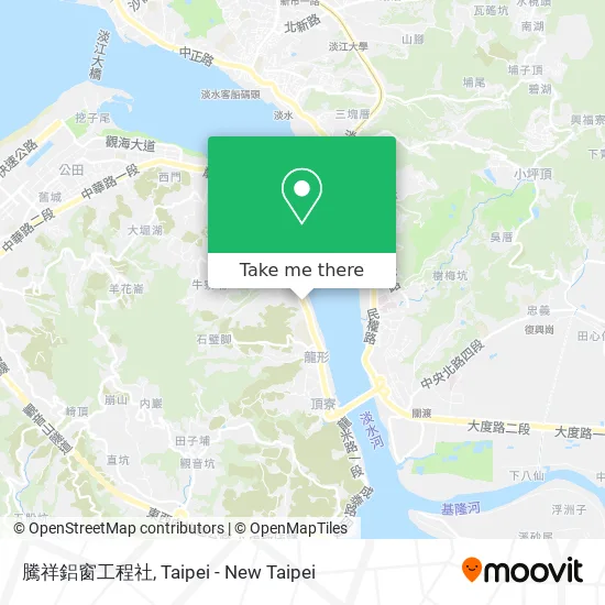 騰祥鋁窗工程社 map