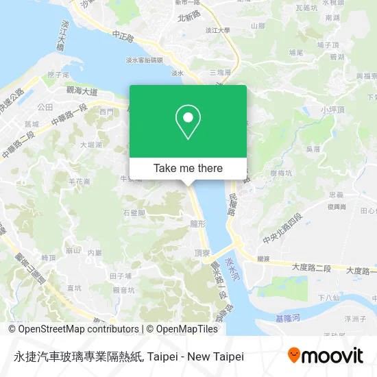 永捷汽車玻璃專業隔熱紙 map