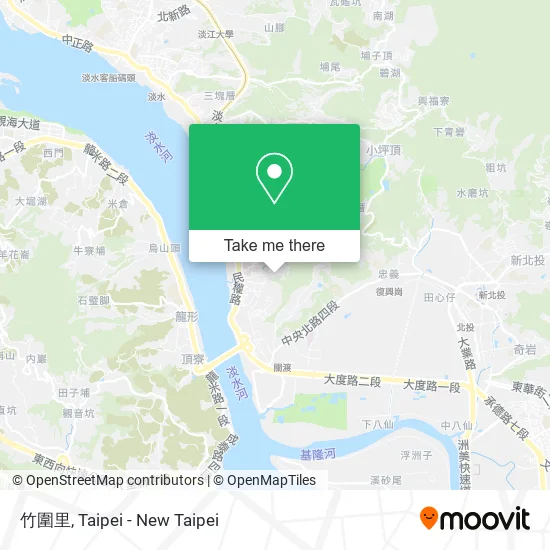 竹圍里地圖