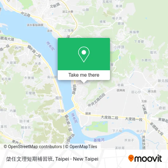 棨任文理短期補習班 map