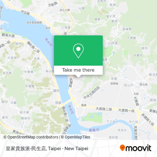皇家貴族派-民生店 map