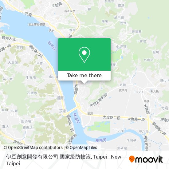 伊豆創意開發有限公司 國家級防蚊液 map