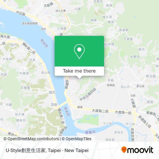 U-Style創意生活家 map