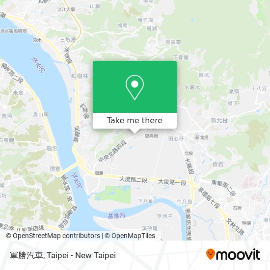 軍勝汽車 map