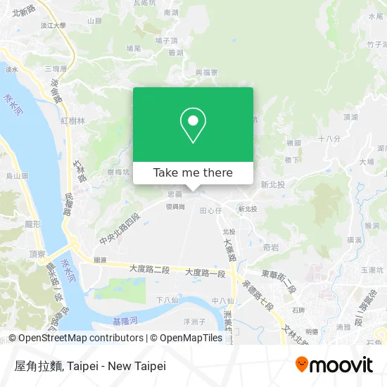 屋角拉麵 map