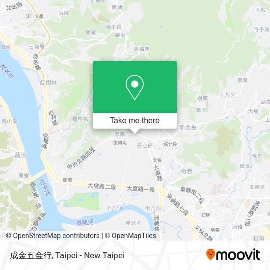 成金五金行地圖