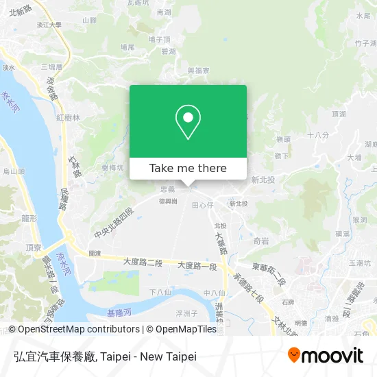 弘宜汽車保養廠 map