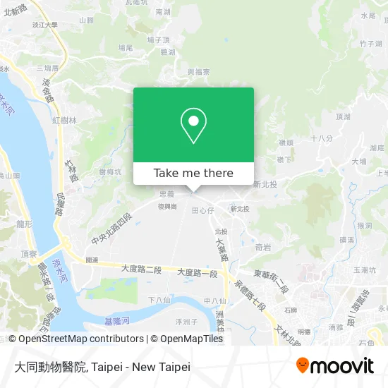 大同動物醫院 map