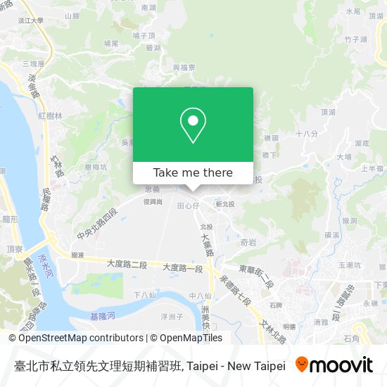 臺北市私立領先文理短期補習班 map