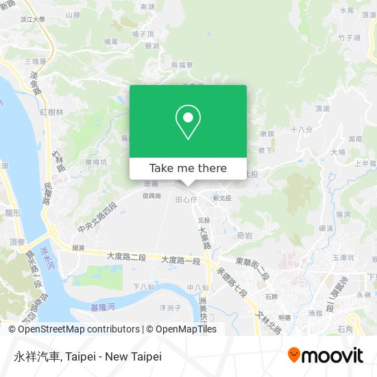 永祥汽車 map
