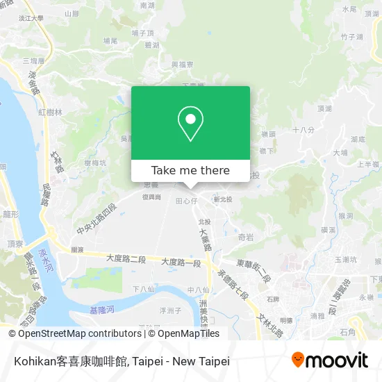 Kohikan客喜康咖啡館 map