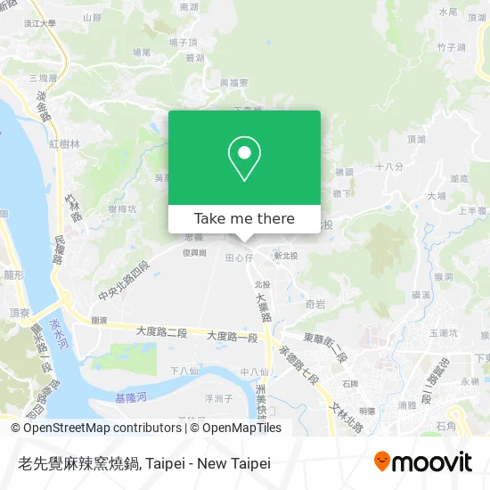 老先覺麻辣窯燒鍋地圖