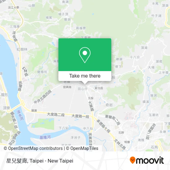 星兒髮廊地圖