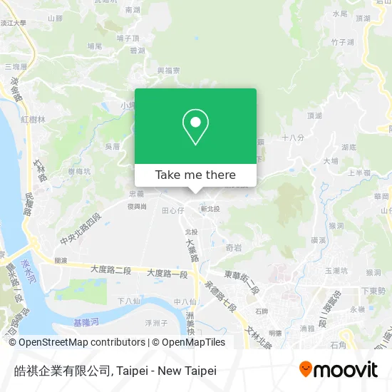皓祺企業有限公司 map