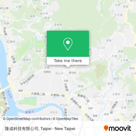 隆成科技有限公司 map