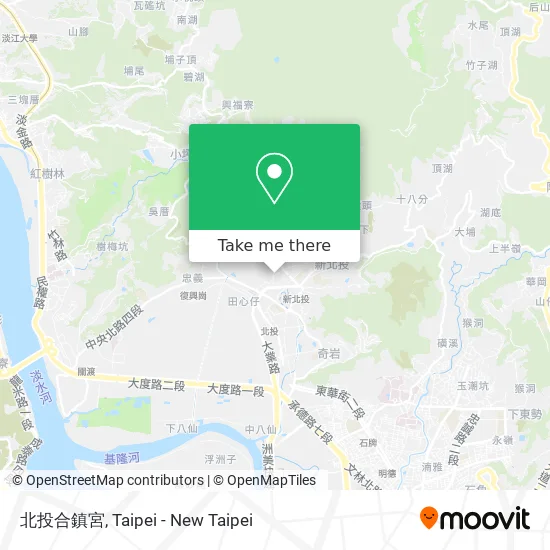 北投合鎮宮 map