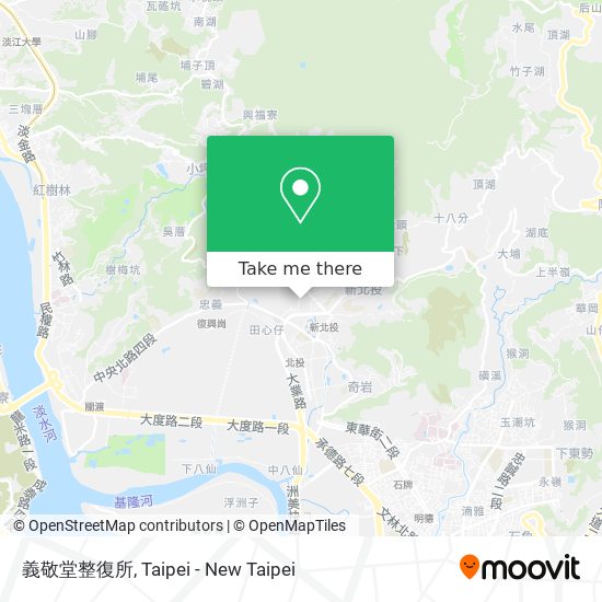 義敬堂整復所地圖