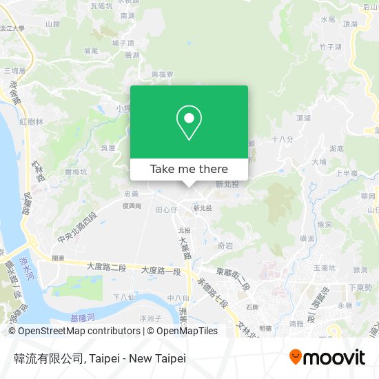 韓流有限公司 map