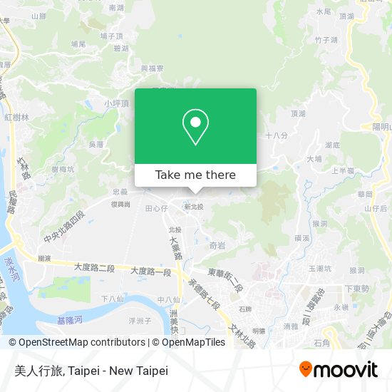 美人行旅 map