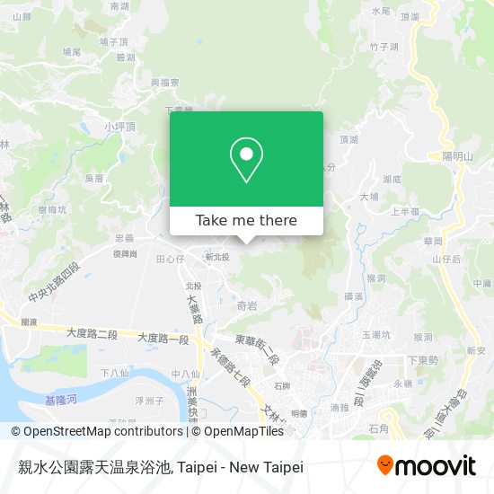 親水公園露天温泉浴池 map