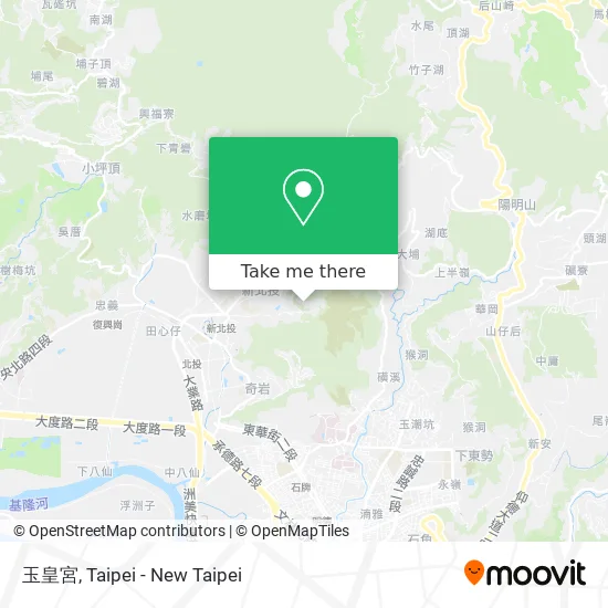 玉皇宮 map
