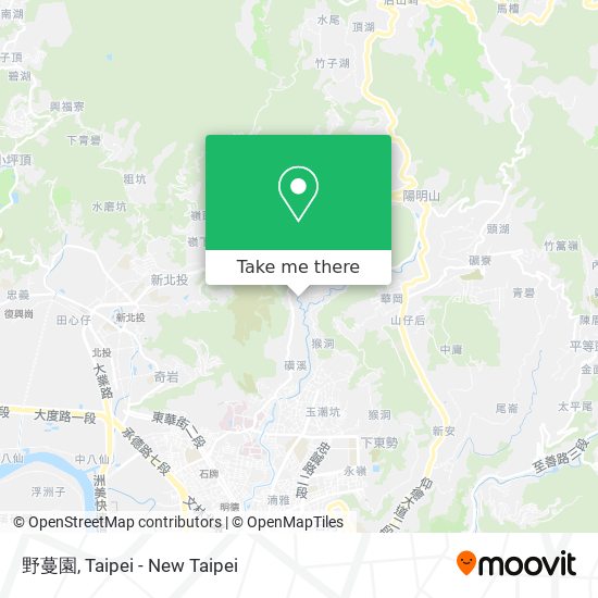 野蔓園地圖