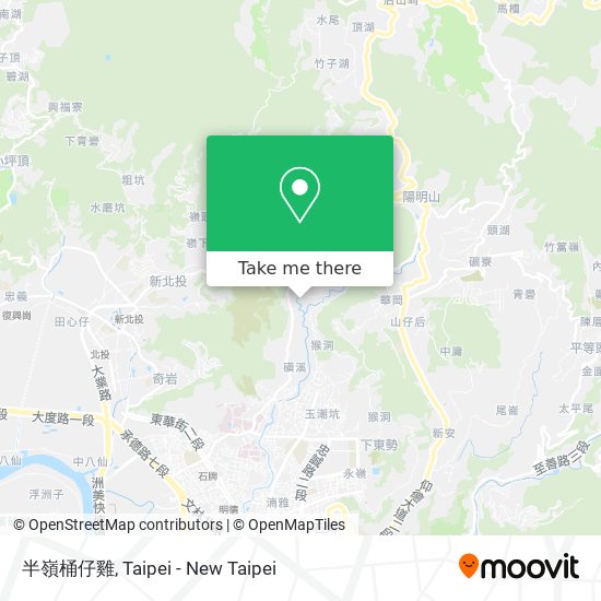 半嶺桶仔雞 map