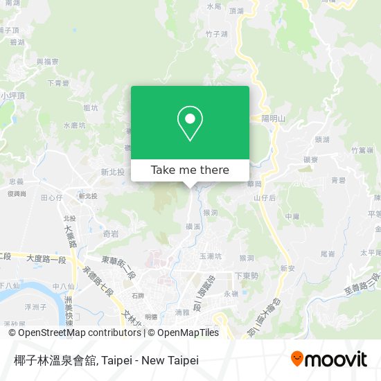 椰子林溫泉會舘 map