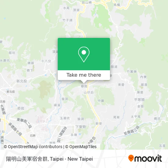 陽明山美軍宿舍群 map