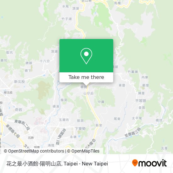 花之最小酒館-陽明山店 map