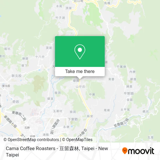 Cama Coffee Roasters - 豆留森林地圖