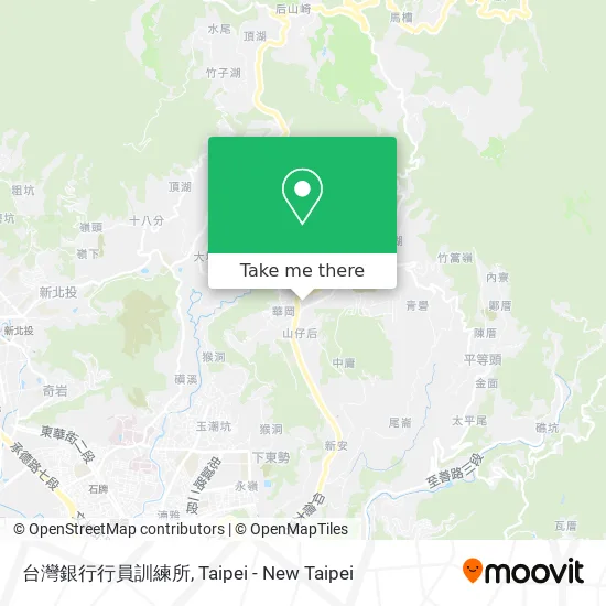 台灣銀行行員訓練所 map