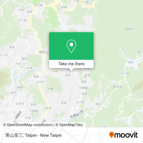 菁山里三 map