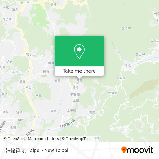 法輪禪寺 map